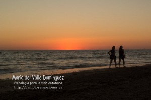 atardecer