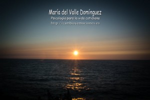 atardecer